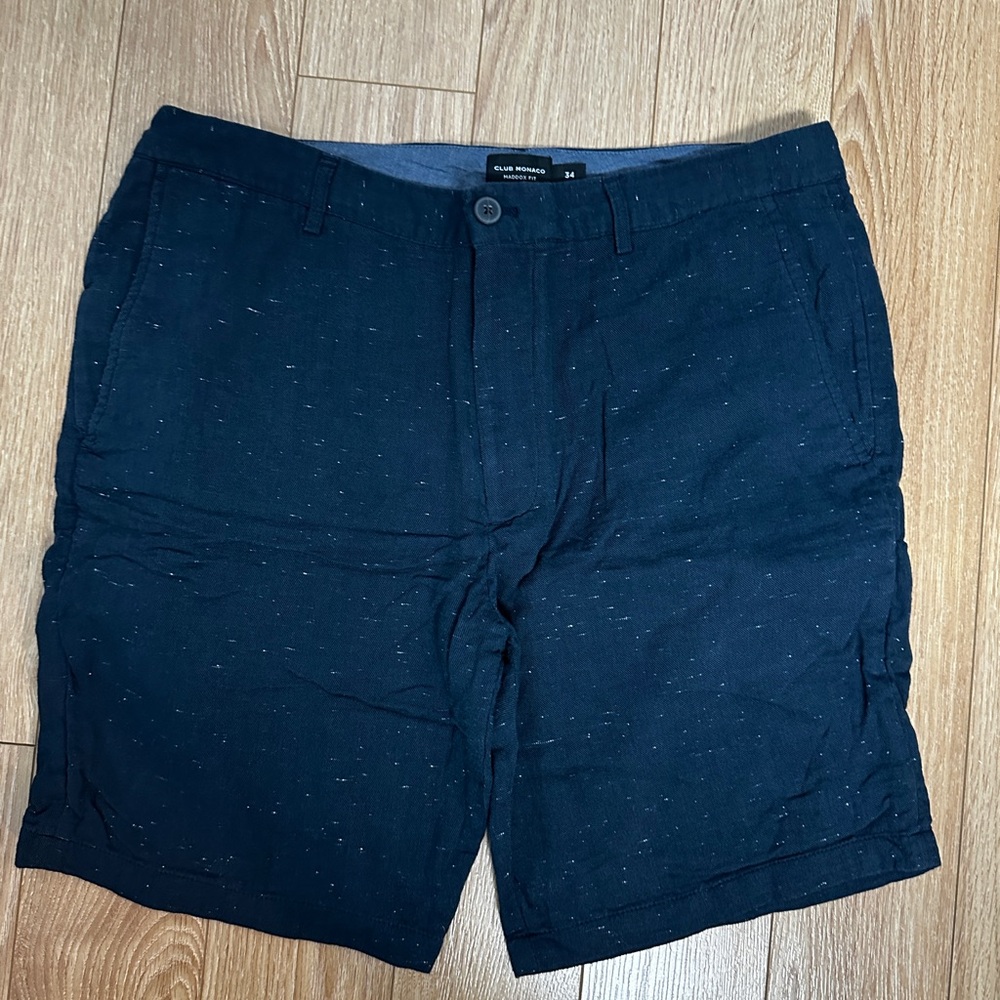Club Monaco Men's Navy Blue Shorts